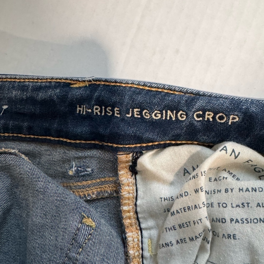 American Eagle Outfitters Indigo Skinny Jeans Regular - Picture 8 of 8